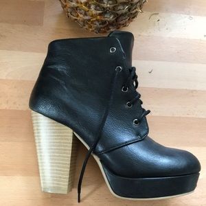 Heeled booties size 7.5